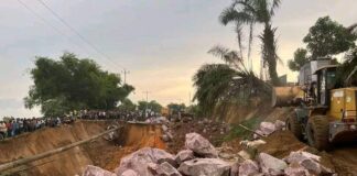 Kinshasa : Début des travaux sur la RN1 au niveau de Matadi Kibala !