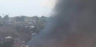 Goma: un incendie réduit en cendres plusieurs menages et véhicules