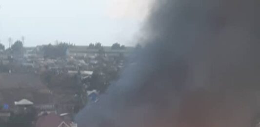 Goma: un incendie réduit en cendres plusieurs menages et véhicules
