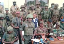 RDC : À Kanyaruchinya, les militaires de l’EAC prévoient le retour des déplacés de Kibumba