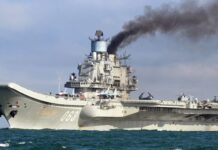 Le porte-avions russe Amiral Kouznetsov victime d’un incident