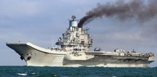 Le porte-avions russe Amiral Kouznetsov victime d’un incident