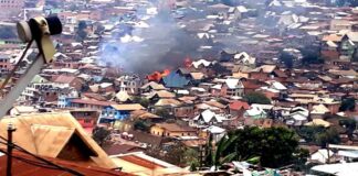 RDC : Encore de maisons parties en fumée à Bukavu