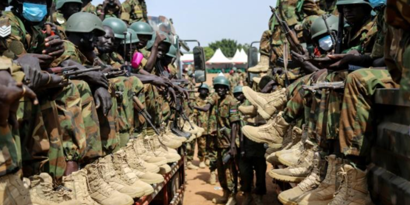 Soudan du sud militaire