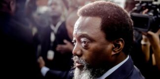 Joseph Kabila et ses hommes dont Sele Yalaghuli en réunion en Afrique du Sud?