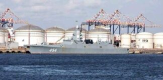 Arrivée d’une frégate militaire russe en Afrique du Sud pour des exercices !