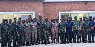 Une délégation de la SADEC avec le chef d’état major de la Namibie à sa tête séjourne à Goma !