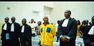 Dossier Mwangachuchu : les objets saisis présentés ce mardi devant la Haute cour militaire.