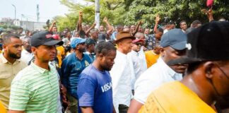Kinshasa : Visite surprise de Moïse Katumbi à N’djili accompagné de Trésor Mputu !