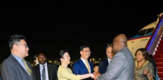 Félix Tshisekedi avec sa délégation sont arrivés en Chine !