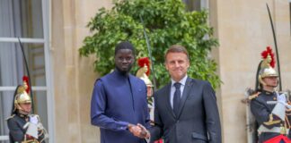 Bassirou Diomaye Faye Accueilli par un Ministre : Une Humiliation Diplomatique à Paris? Diomaye faye et Emmmanuel Macron