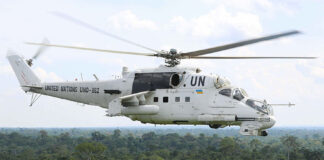 Sud-Kivu : Un Hélicoptère du PAM atterrit d’urgence à Mabula, aucun blessé signalé PAM Sud-kivu