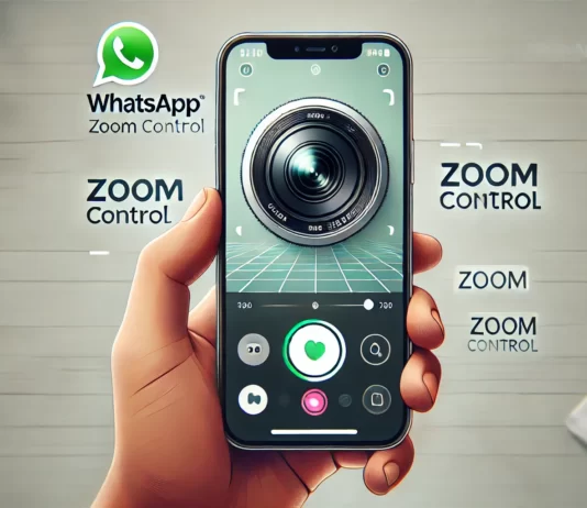 WhatsApp révolutionne le Zoom Caméra sur Android Contrôle zoom caméra sur WhatsApp