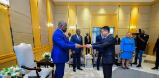 La Chine réaffirme son soutien à la RDC face aux défis sécuritaires Zhao Bin, ambassadeur de Chine en RDC