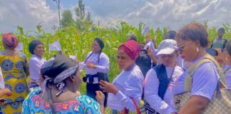 Clôture de la campagne de 16 jours d’activisme : Le CAFED en mission dans le Nyiragongo pour soutenir les femmes déplacées et non déplacées.