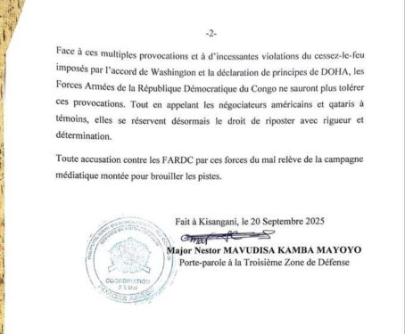 RDC : Les FARDC Prêtes à Contre-Attaquer l'AFC-M23 2 RDC : Les FARDC Prêtes à Contre-Attaquer l'AFC-M23 2