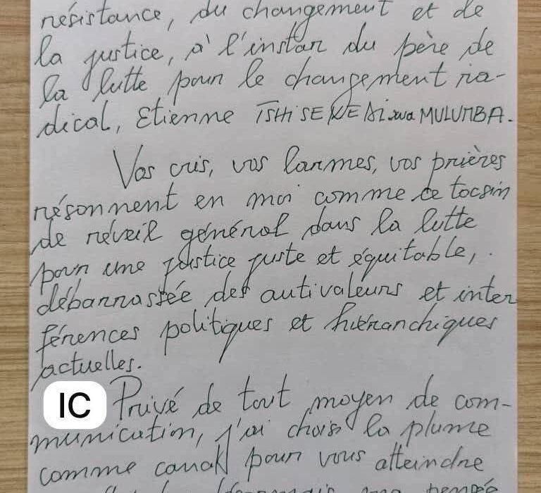 RDC : Depuis sa cellule, Constant Mutamba s’en prend aux collaborateurs de Félix Tshisekedi et dénonce le système judiciaire 4