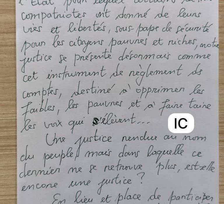 RDC : Depuis sa cellule, Constant Mutamba s’en prend aux collaborateurs de Félix Tshisekedi et dénonce le système judiciaire 8