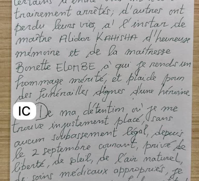 RDC : Depuis sa cellule, Constant Mutamba s’en prend aux collaborateurs de Félix Tshisekedi et dénonce le système judiciaire 3