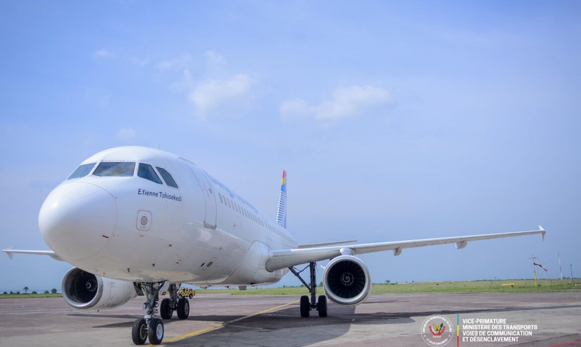 RDC : Congo Airways renforce sa flotte avec un nouvel Avion 1