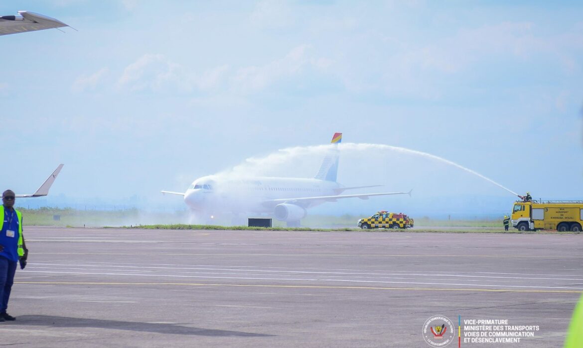 RDC : Congo Airways renforce sa flotte avec un nouvel Avion 2