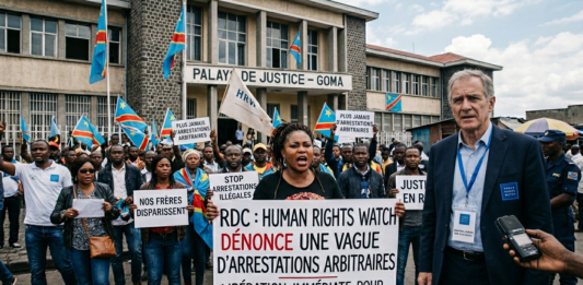 RDC : Human Rights Watch dénonce une vague d’arrestations arbitraires