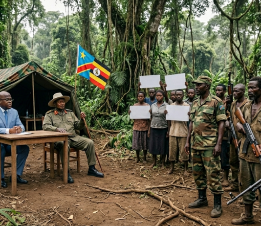 RDC : les ADF massacrent, Tshisekedi et Museveni se félicitent de l’opération Shujaa