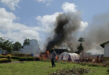 Ebola en Ituri: chaos à Rwampara, des patients s’enfuient après l’incendie d’un centre de riposte